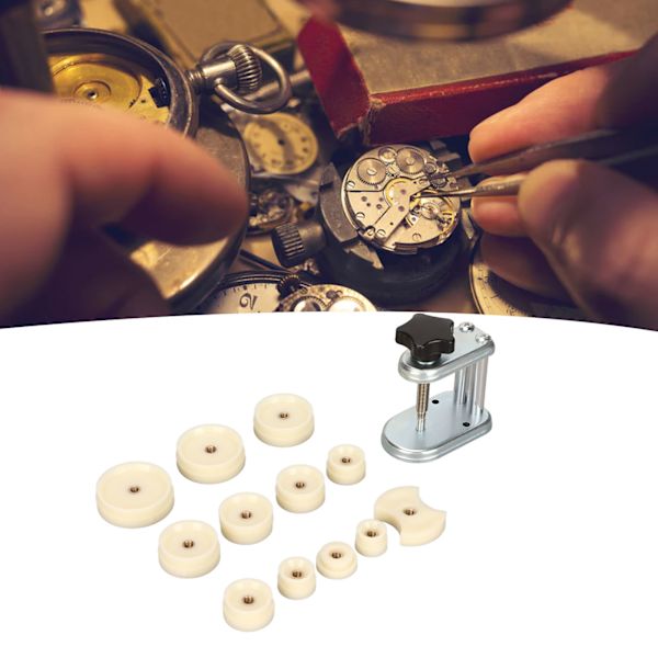 Klockpressats i metall med hög precision för klockreparation