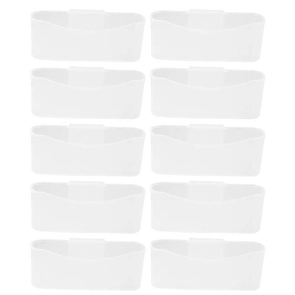 10st Kylskåp Förvaringslåda Mini Förvaringsställ Hängklämma