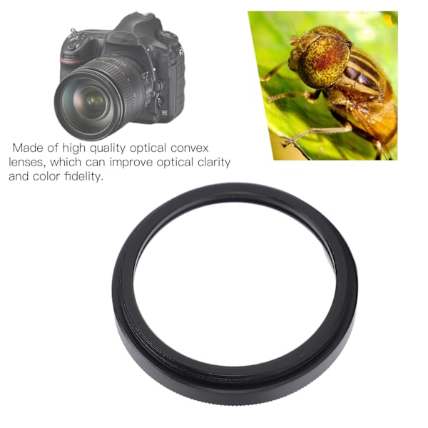 37mm Nærlinse Høj Definition Makro Nærlinse Filter til Sony Digitalkameraer 4X
