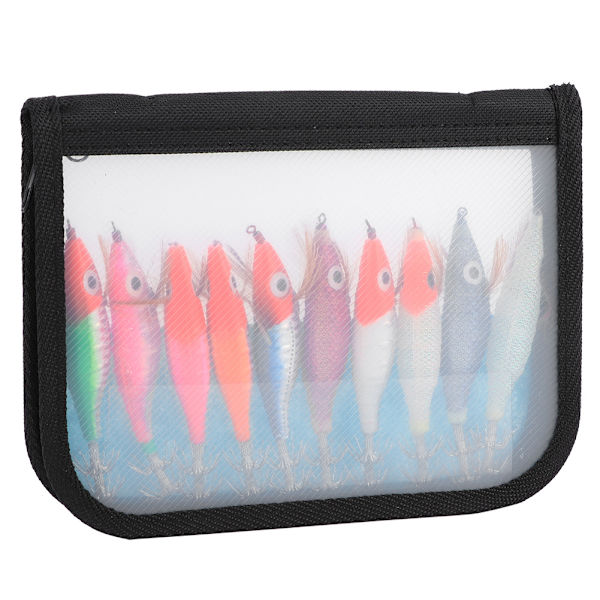 10PCS/Bag Simulert Lysende Reke Agn Snelle Nål Kunstig Lokkefiske Tilbehør