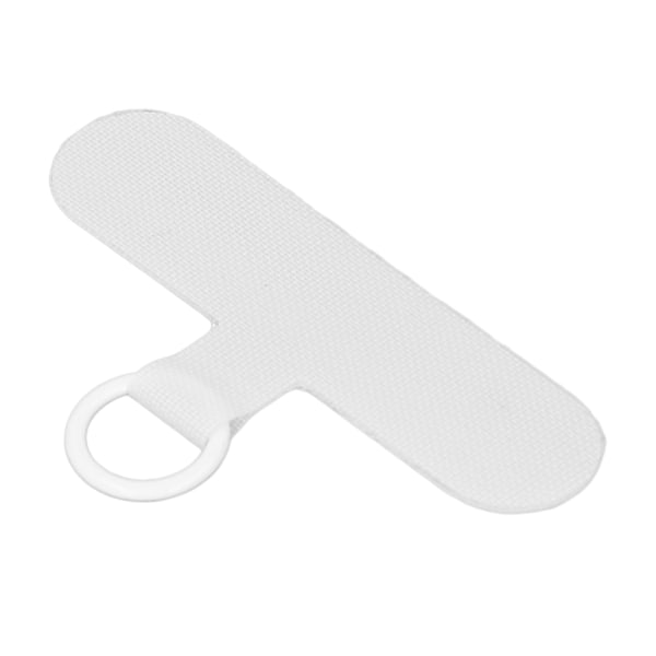 10 stk. Telefon Tether Tab Universal Mobiltelefon Lanyard Patch Uten Lim for de fleste smarttelefoner Forhindrer Dropping Hvit