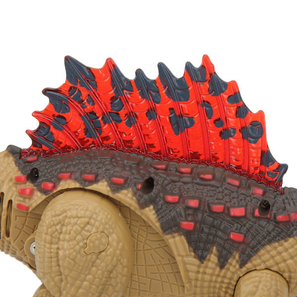 Fjärrkontroll Dinosaurie Leksak Realistisk 2.4G Elektrisk Fjärrkontroll Simulering Spinosaurus Modell Leksak för Barn Pojkar Flickor Khaki Dubbel Batteri