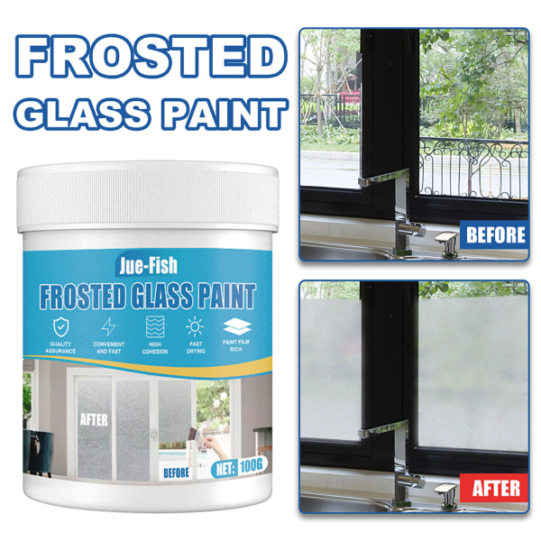 100 ml frostat glas sprayfärg för hemmakontor badrum inomhus utomhusbruk