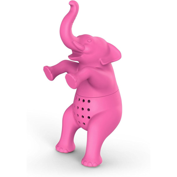 1 stk. sød elefant te-infuser silikone te-si