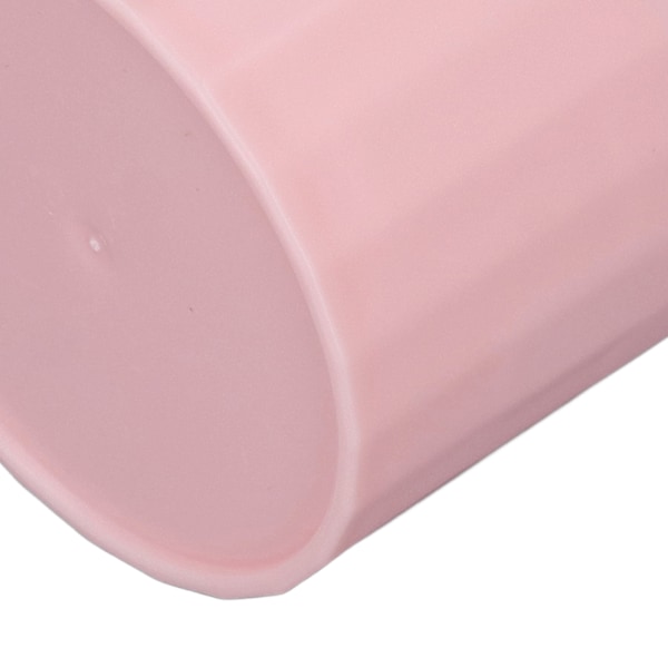 5 sett sminke svamp oppbevaringsboks støvtett pustende skjønnhet sminke blender etui med holder rosa