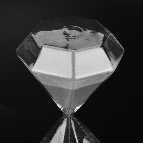 15 minutters diamantformet timeglass sandtimer sandglass skrivebordsdekorasjon bursdagsgave