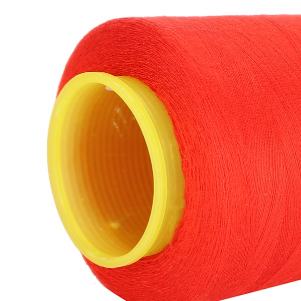 402 Polyester-ompelulanka 3000 jaardia käsinompelunaru DIY-käsityön ompeluun käsitöihin Punainen