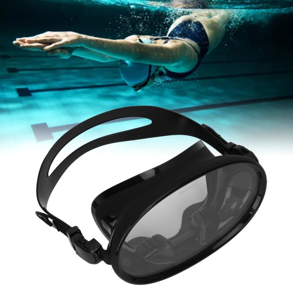 Snorkelglasögon Professionell utrustning med näsklämma för dykning Icke dimma härdat glas Män Kvinnor Universal