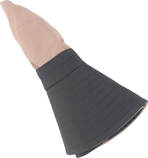 Dame Hestehale Solhat UV-beskyttelse Sammenfoldelig Mesh Bred Skygge Strand Fiskehat