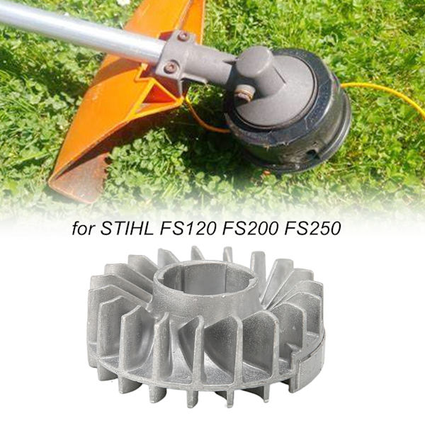 Moottorisahan vauhtipyörä alumiiniseos vauhtipyörä moottorisahan pyörittäjä puutarhatyökalu STIHL FS120 FS200 FS250