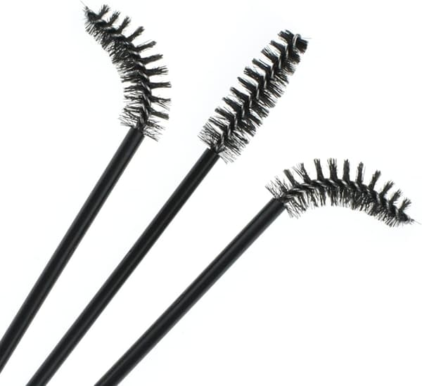 50 stk. Øjenvippe Øjenbrynsbørster Mascara Børster Engangs Makeupbørster til Øjenvippeforlængelser