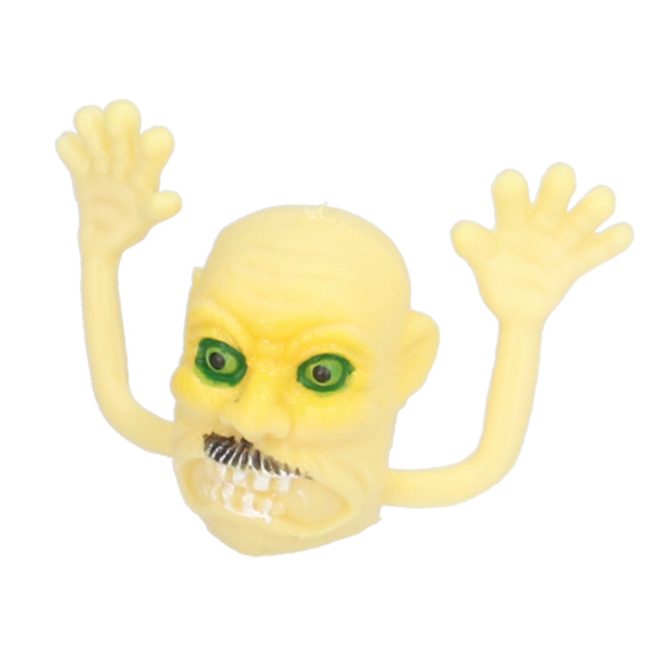 Mini fingerdukker spøkelsesmonstre Halloween fingerdukker leketøy for festbarn gave