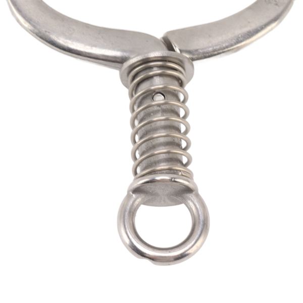Kvæg Næsering Holdbar Rustfrit Stål Kvæg Ring Sfærisk Kvæg Ring Klemme Træk Til Hjem Gård HL Q4D
