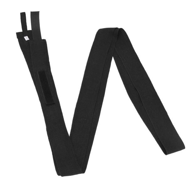 1 par elastiske håndbindsbandager Punching Handwrap Protector til boksning Muay Thai (sort, 2,5 m)