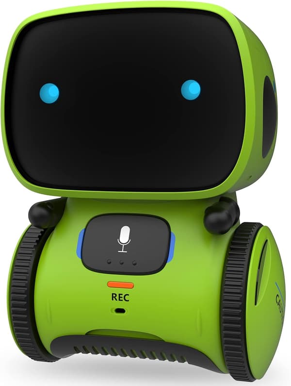 Interaktive smarte robotleker Intelligente robotleker for barn jenter og gutter Robotleker 3 år og oppover Stemmestyring