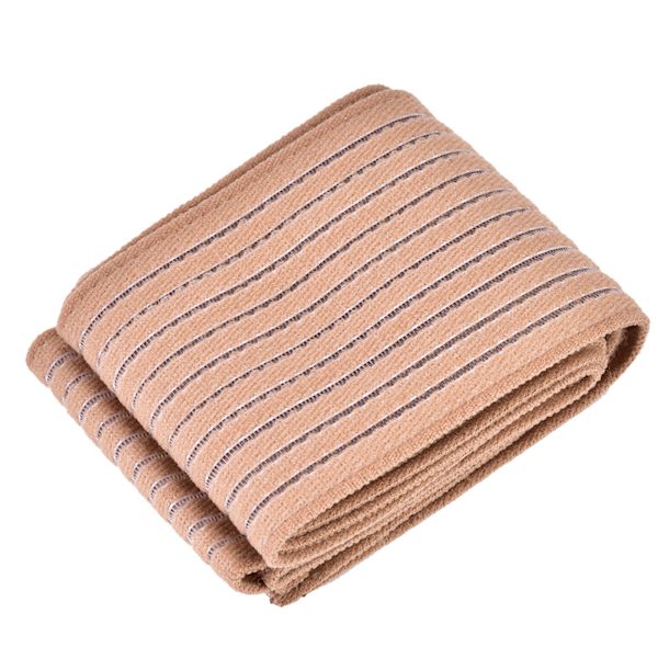 2 st justerbara stöd gym rem skyddande handledsskydd knäskydd sport bondage (Beige)