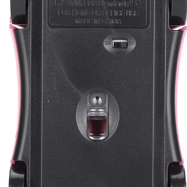 Kannettava hiiri, älykäs automainen muotoilu, kannettava 2.4G langaton hiiri USB-vastaanottimella toimistoon, kannettavaan tietokoneeseen, tablettiin (vaaleanpunainen)