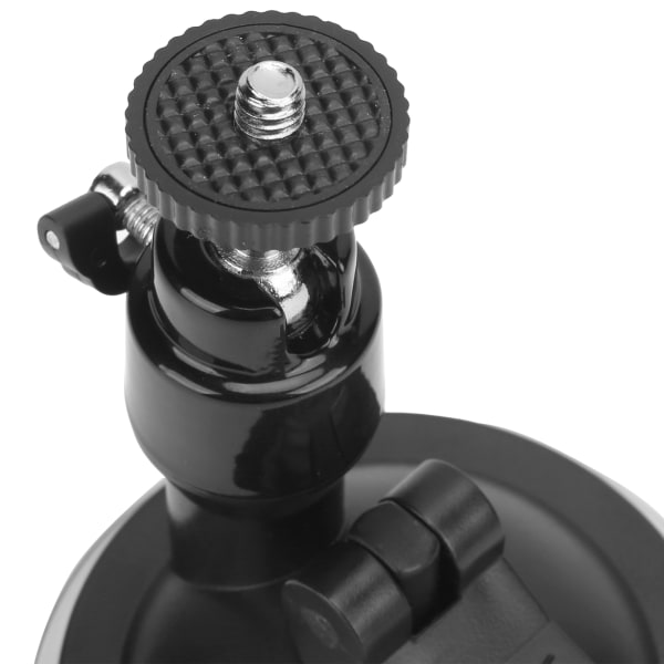 Universal justerbar legering og plast InCar sugekoppmontering adapter base tilbehør (svart)