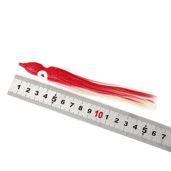 20pcs New Useful Mixed Color Squid Bait Saltwater Soft Sea Fishing Lures(15cm)