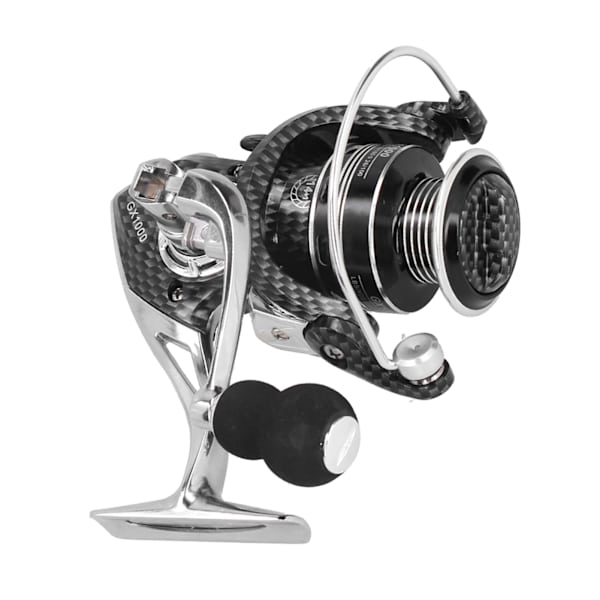 Metal Spinnestang Lure Havstang Gapless Duplex Leje Fiskesnøre Hjul Tilbehør GX1000
