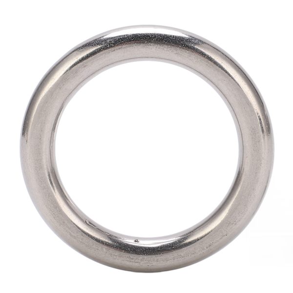 Hitsattu O-rengas Ruostumaton teräs Hitsattu pyöreä rengas Navigointiin Sukellusverkot ja Laukut 10x50mm