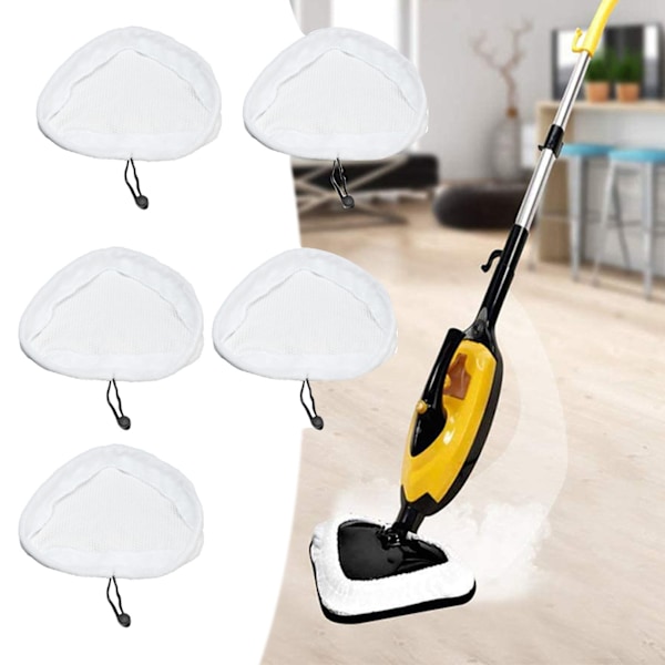 5 kpl Moppipäällys Vaihtopalat Vahva Veden Imeytyminen Sopii Steamboy X5 H20 S302 S001 Moppiin