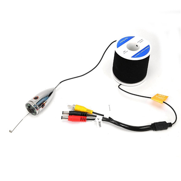 720P WiFi 6LED IP68 Undervattenkamera 30m Kabel Videofiskare 100‑240V (EU)