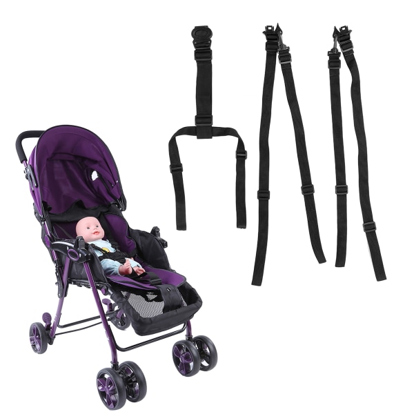 Universell babystol sele bälte barnvagn barnvagn roterande skydd