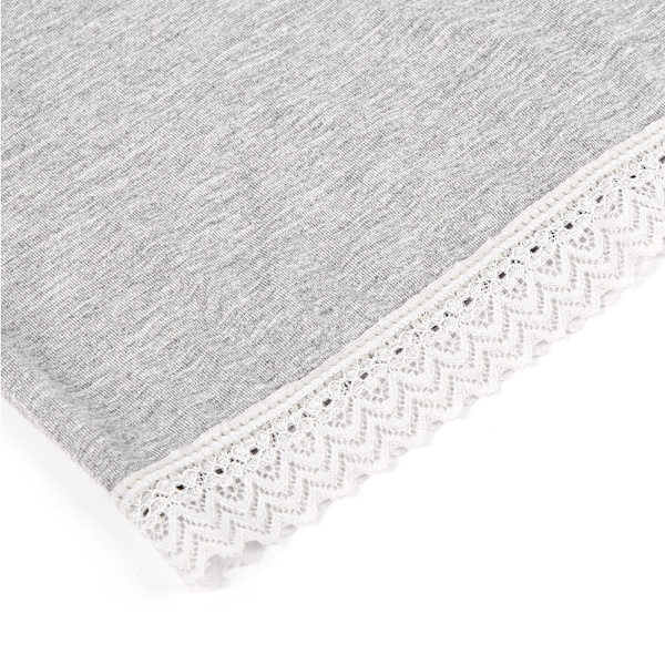Kvinnor Dam Hög Midja Säkerhetsbyxor Elastiska Graviditets Shorts Underkläder Leggings (grå L)