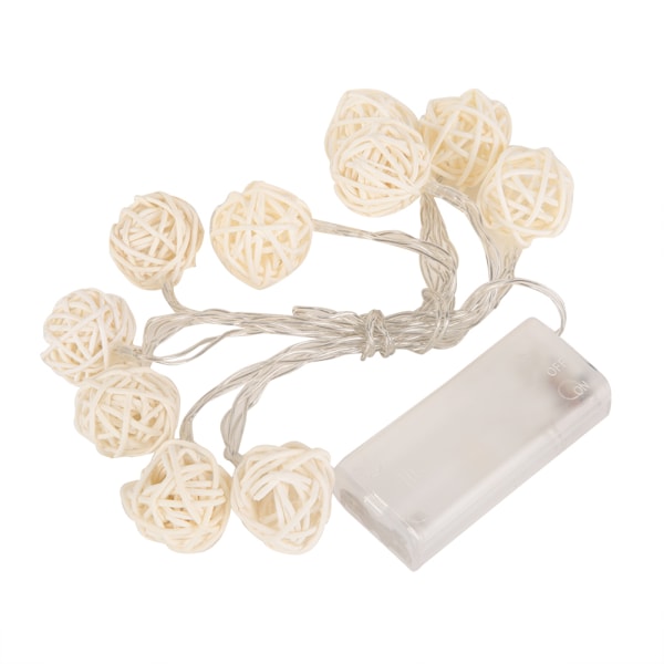 LED-lysslynge for soverom, plen, hage, hjem, feriedekor, fargerik