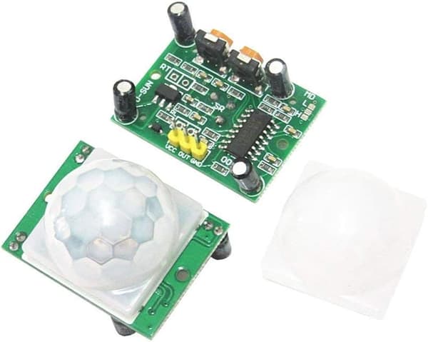 HC-SR501 PIR Infraröd Rörelsesensormodul för Arduino Raspberry Pi Människokroppsdetektering 3-pack