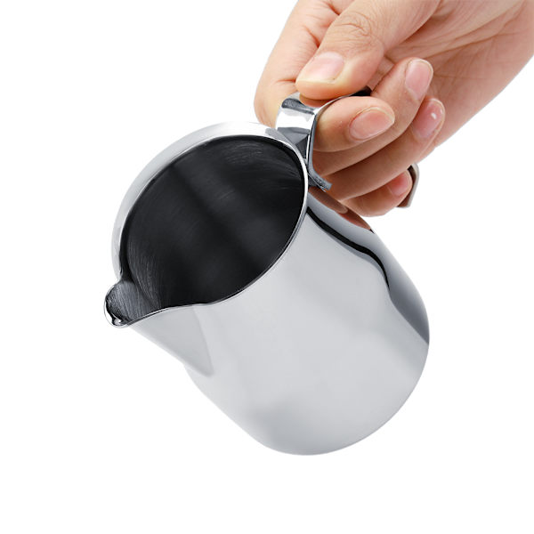 Rustfritt stål kaffekanne melkeskummende potte Espresso Latte Art Style Pitcher(350ml)
