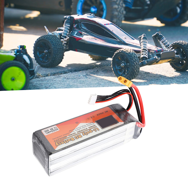 14.8V 60C 5000mAh 4S Lipo-akku XT60-liittimellä RC-kilpa-autoihin, -helikoptereihin, -autoihin ja -veneisiin