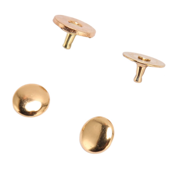 50-set magnetiska väskslås i hög hårdhet, legering, slät yta, enkel användning, magnetknappar för byxor, rockar, väskor, guld
