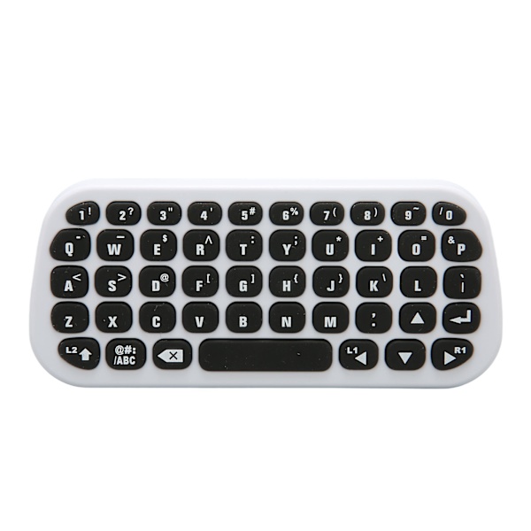 Kontroller Tangentbord Professionell Chatt Röst Trådlöst Bluetooth Kontroller Knappsats med Klämhållare för PS5 Kontroller