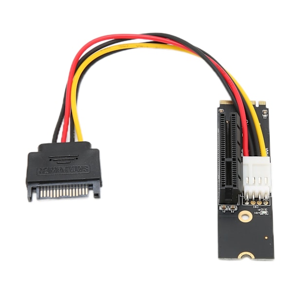 Riserkort NGFF till PCI‑E M.2 till PCI‑E 4X Anti-interferensförmåga Garanterad Styrka Adapterkort
