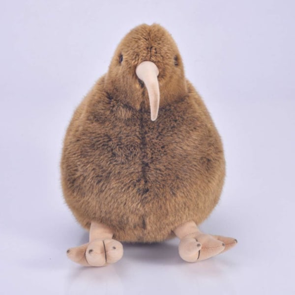 KiwiBirdCompanion: 30 cm Simulerad Gosedjur, Realistisk Kiwi Fågel Leksak, Mjuk Bekväm Plysch, Perfekt För Skrivbordsdekoration, 0,25 kg