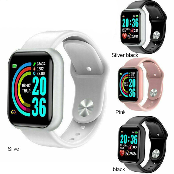 y68 Smart armband Puls Vattentät smart armband sport Bluetooth-klocka