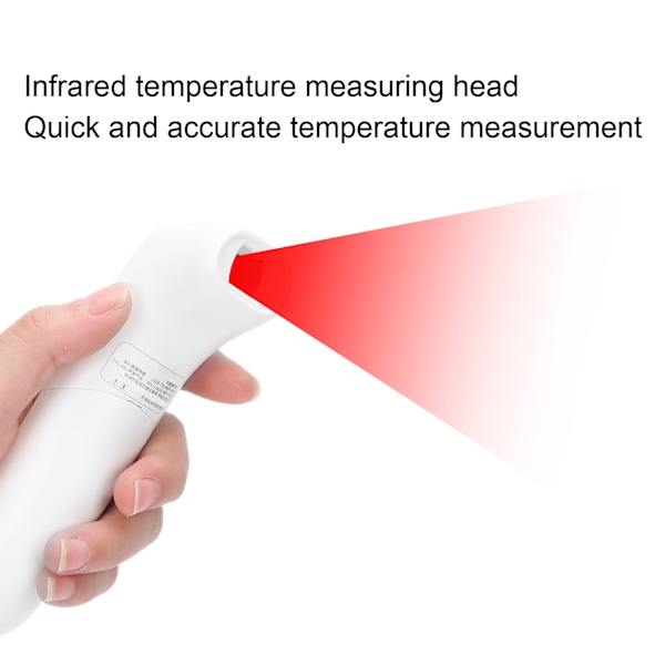 Hjemme-Infrarødt Termometer Berøringsfritt Digitalt Pannetermometer for Barn Baby