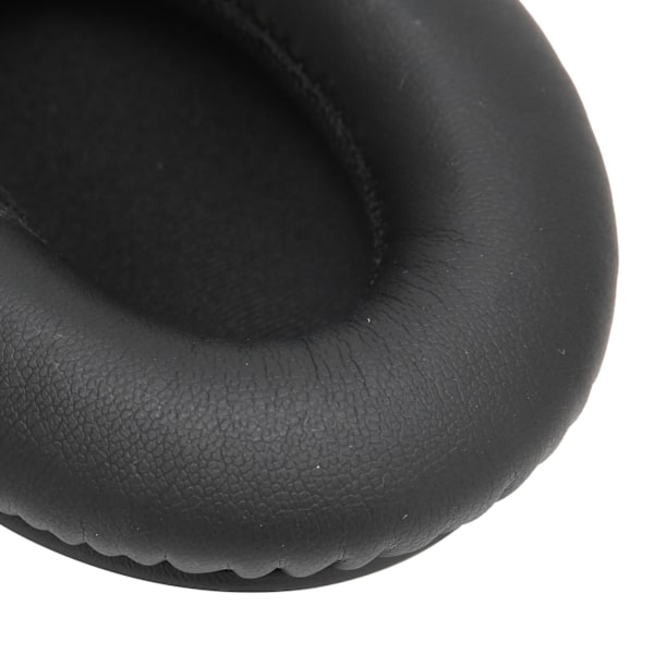 2 st Öronkuddar Ersättningskuddar Hörlurstillbehör för Monster Studio Headset Svart