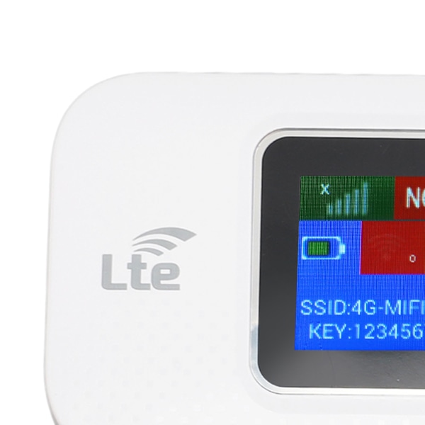 4G LTE WiFi Modem Professionell 300Mbps Hög Hastighet Färgskärm 4G Mobil WiFi Router för Mobiltelefon Laptop Tablet