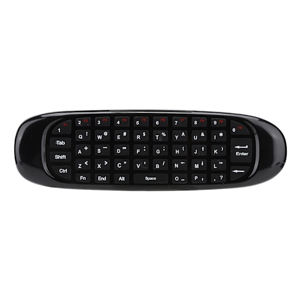 C120 USB 2.4G Trådlös Flygmus Tangentbord Fjärrkontroll för Windows/Mac OS/Android/Linux