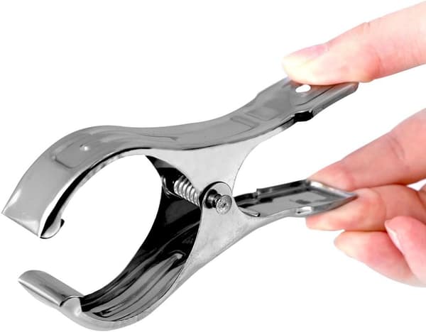 Stainless Steel Clothes Pegs, 6 Large Windproof Clothes Pegs-FX-