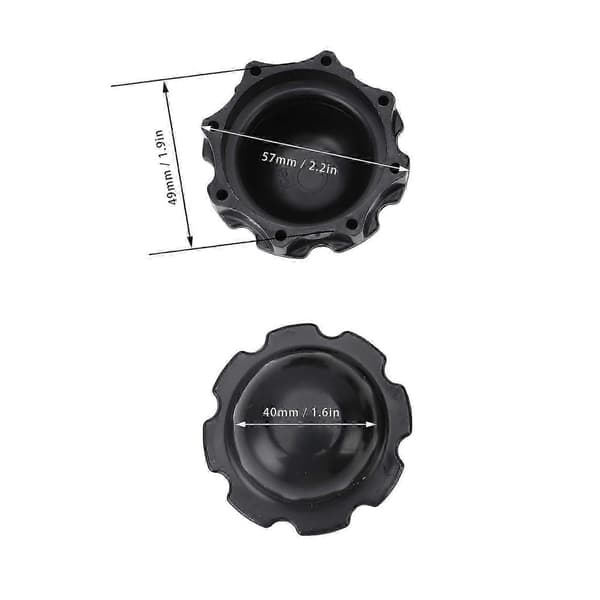 4 ST Boblebad Prop Udskiftning til Lay-Z-Spa Bestway P6575 Holdbare Sorte Propper Jacuzzi Tilbehør til Spabad [DB][TT]