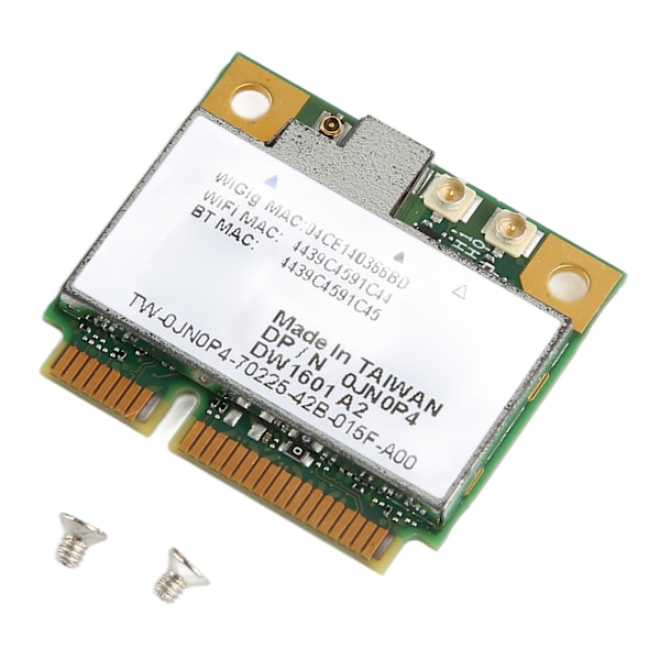 DW1601 QCA9005 Trådlöst Nätverkskort Mini PCIE Gränssnitt 2.4Ghz 5Ghz Dual Band WiFi-kort