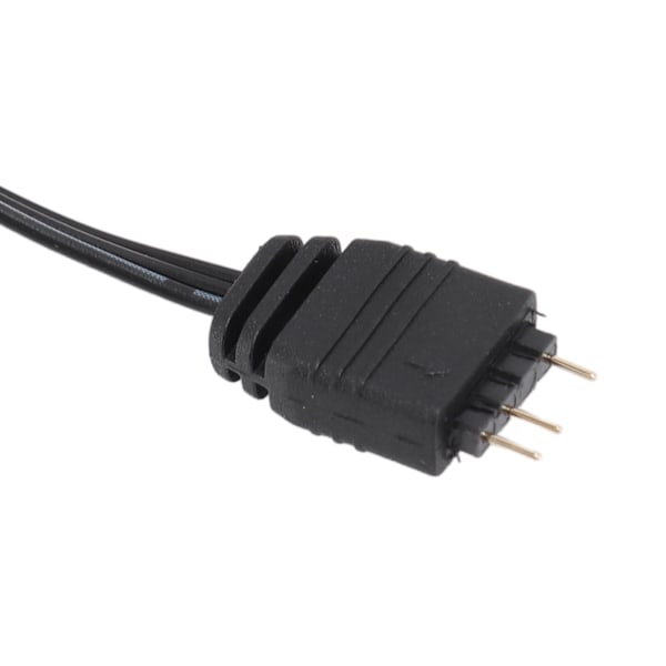 ARGB Kontroller Professionell 5V 3 Pin SATA Strömförsörjning ARGB Ljusremsa Fjärrkontroll för PC Fläktar Kylare DIY ARGB Enheter Svart