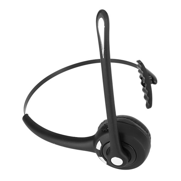 Bluetooth Telefon Headset Enkelt Öra HD Justerbar Mikrofon Trådlösa Business Hörlurar för Call Center Spelmöten