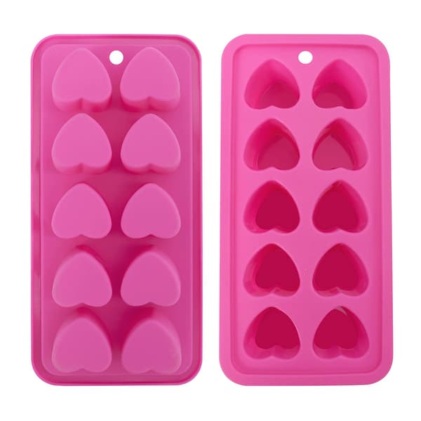 Ice Cube Molds, Food Grade Silicone Ice Cube Molds Round Large Ice Balls Square Diamond Ice Cube Molds, Reusable and