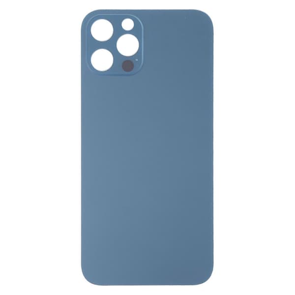 Enkelt erstatningsglass bakside batterideksel kompatibel med iPhone 13 Pro Max-perfekt Blue