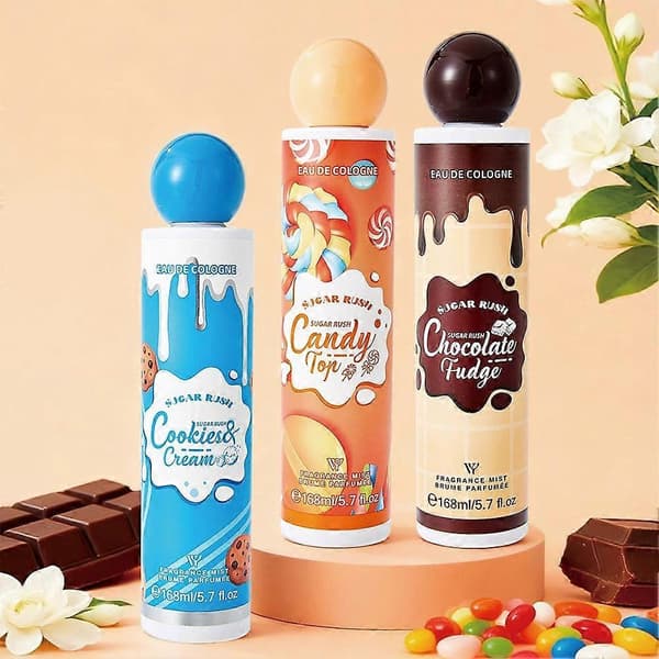Sugar Rush Eau de Cologne 168ml Hedelmäinen Kukkaistuoksu Makea Naisille[TT] CHERRY  LUXE